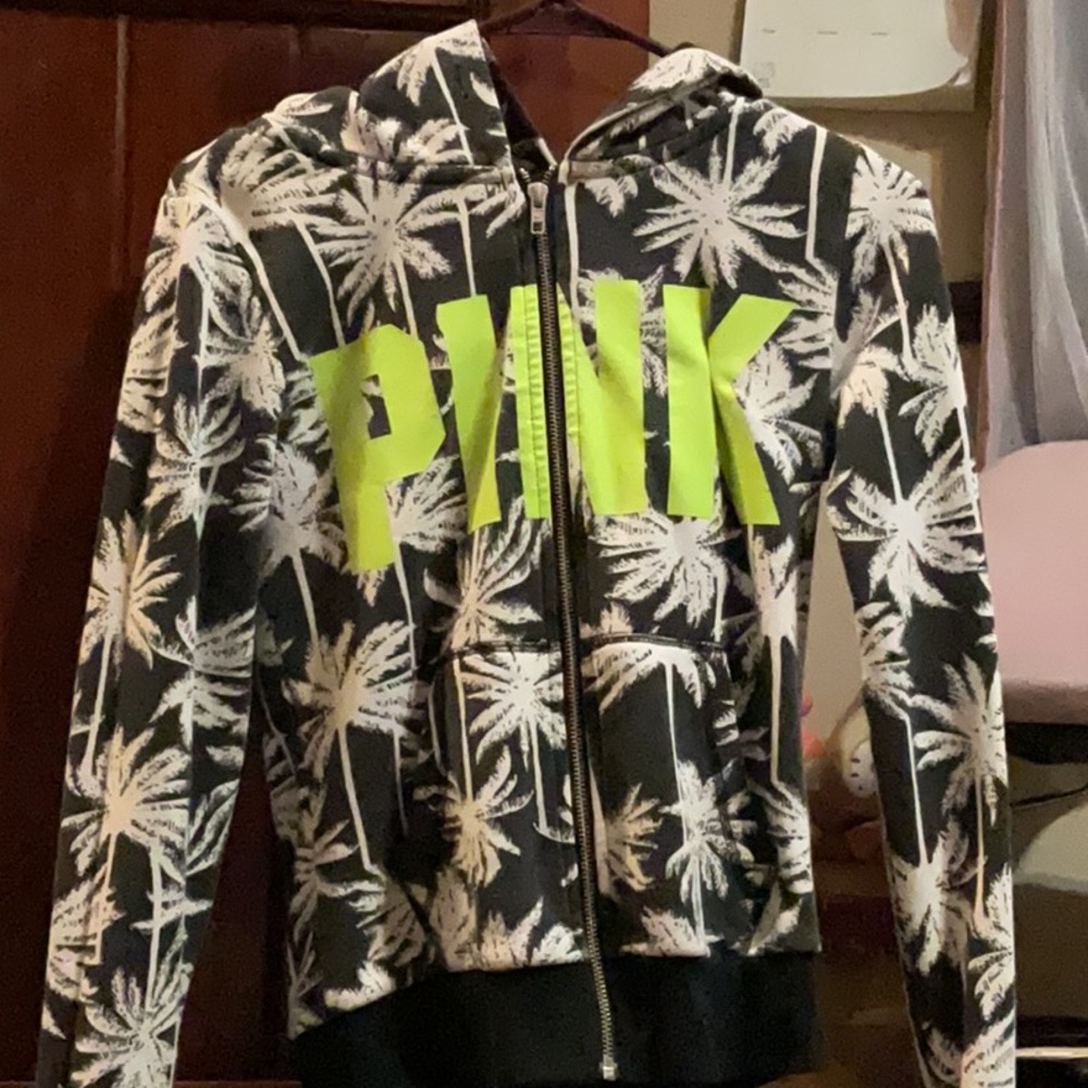 Victoria's Secret PINK Palm Tree Hoodie